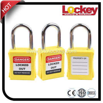 ABS Plastic Safety Tagout Lockout Padlock